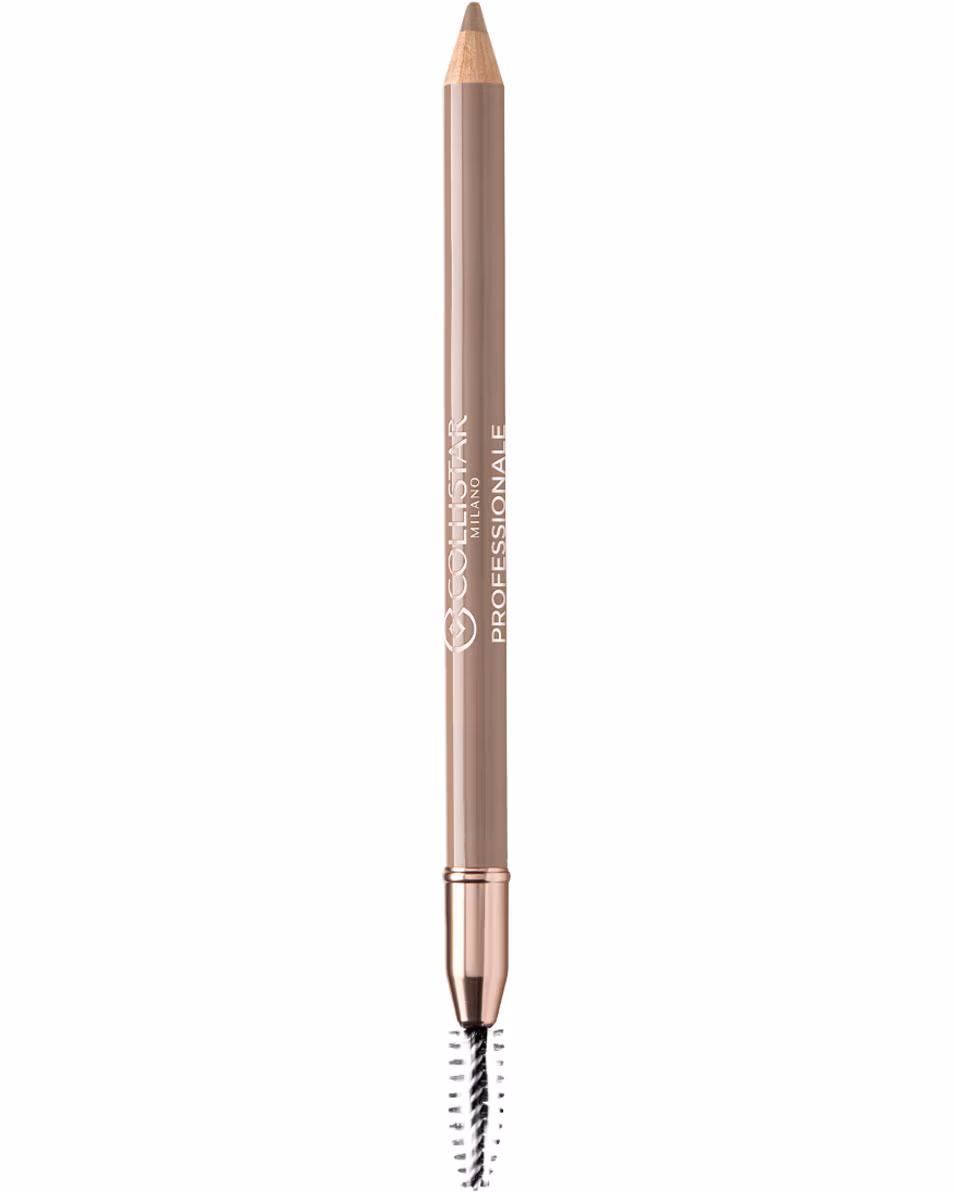 Brow pencil, beige , Dubbelzijdig wenkbrauwpotlood productfoto